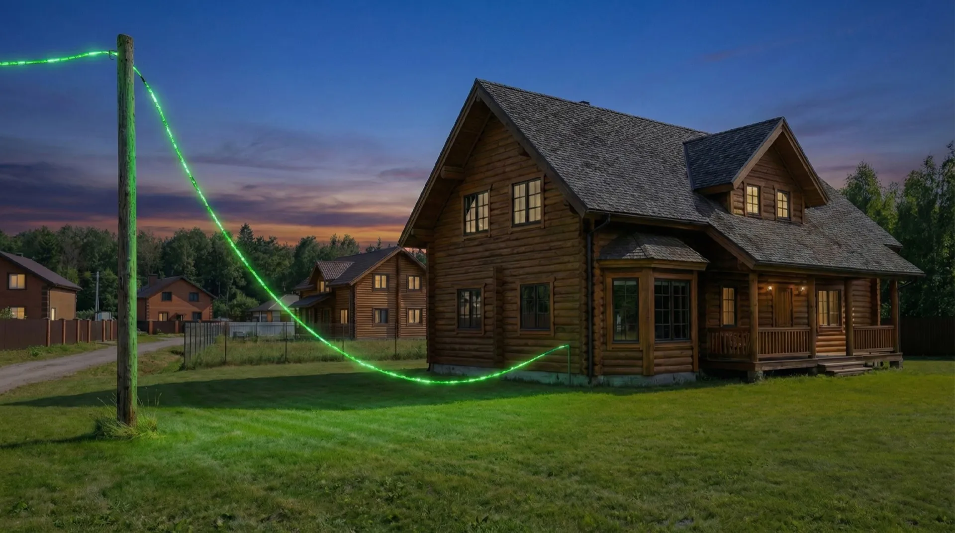 Дом с интернетом